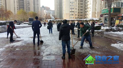 ����ʵҵ��ɨѩ���� ȷ��ҵ��ƽ������